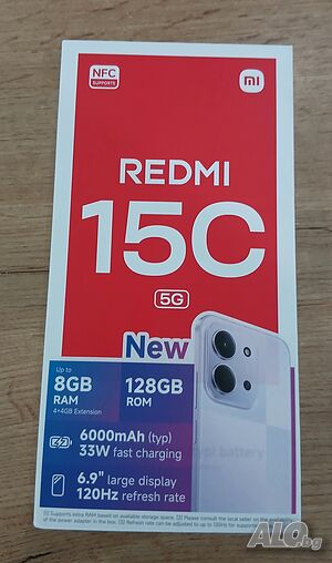 REDMI 15C с Гаранция