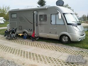 Кемпер HYMER B614 SL Lang 2009 интегриран клас А
