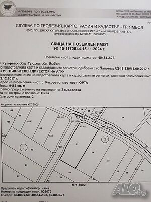 Продавам земя