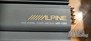 Усилвател за кола Alpine MRP-F200 с подарък