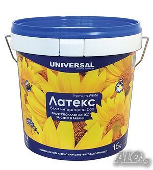 Латекс боя за вътрешно боядисване