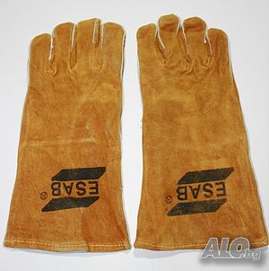 Ръкавици за заварчик ESAB, с 5 пръста (жълти)