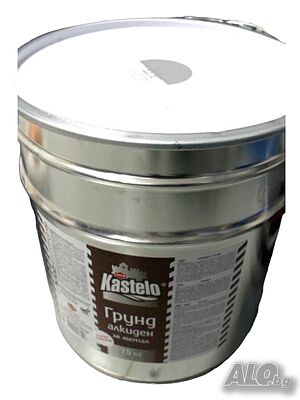 Грунд за метал св. сив KASTELO (бака 25 кг)