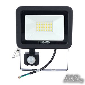 LED Прожектор 30W със сензор