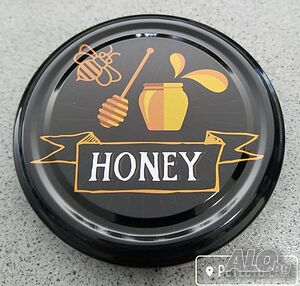 Атрактивни капачки за стъклени буркани с пчелен мед LIMITED SERIE HONEY