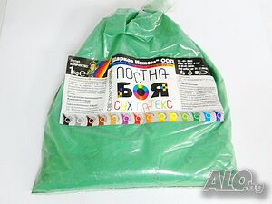 Постна боя (сух латекс) зелен