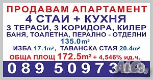 Продава се многостаен апартамент, гр. Добрич, Варненска Добротица