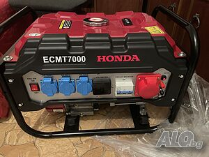 Бензинов трифазен генератор за ток HONDA ECMT 7000, 7.0kW, 11.0 к.с., 8.1 час