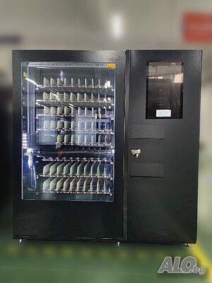 Нов вендинг автомат за топла храна - 2 микровълнови, 21.5” тъчскрийн.