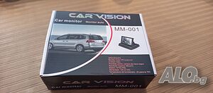 Монитор Color TFT-LCD Car Vision, MM-01, 4.3” сгъваем, 2 видео входа, Резолюция 480 x 272