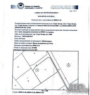 Продава парцел за жилищно строителство