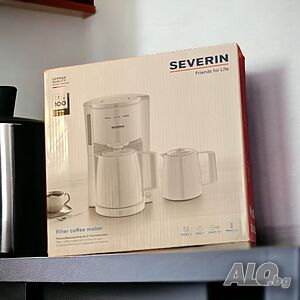 Немска Кафемашина Severin KA 9254 с две кани!