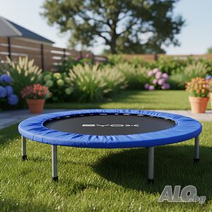Батут без мрежа Byox 101cm/96cm - розов и син, до 100 кг