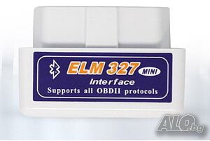 Мини Bluetooth OBD 2 уред за автомобилна диагностика