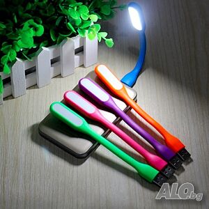 Портативна LED лампа с USB захранване, 5 V напрежение