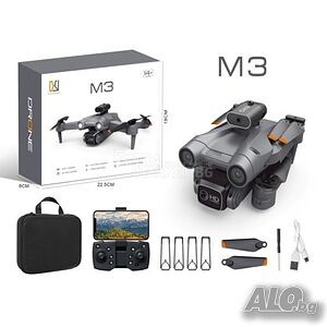 Дрон с двойна камера HD 4K интелигентно избягване на препятствия M3