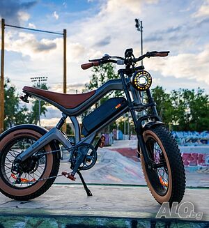 Нов!! Електрически велосипед М20 1500W 48V/18.2Ah 55км. ч.