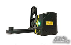 Линеен лазерен нивелир със зелен лъч CIMEX SL10B-G