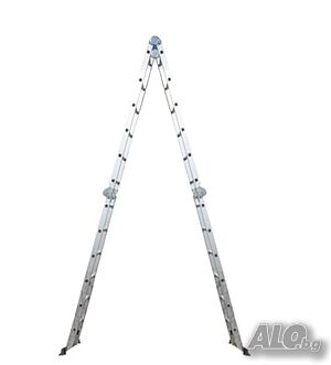 Мултифункционална алуминиева стълба - 5,78 м., (4х5)