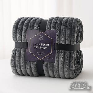 Луксозно меко одеяло Двулицево 220x240 см - 3.5 кг.
