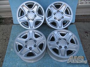 Оригинални Алуминиеви джанти за Toyota Land Cruiser - 6 x 139,7mm, централен отвор 106,1 mm, ET 20