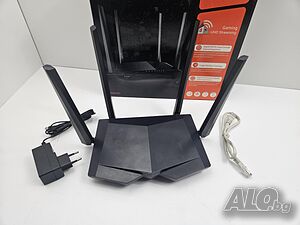 Gaming Гейминг Рутер Tenda AC6 Dual Band AC1200 Gigabit