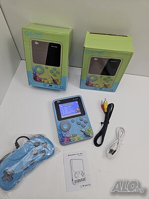 Преносима видео игра, игрова конзола G5 Game Box 500 игри
