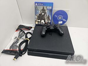 ХАКНАТ! +35 игри! PS4 Playstation 4 Slim Плейстейшън 4 500GB много игри комплект!