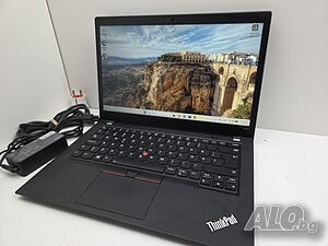 +Гаранция! Лаптоп Lenovo Thinkpad T480s i5-8350U / 256GB SSD/ 8GB DDR4 RAM