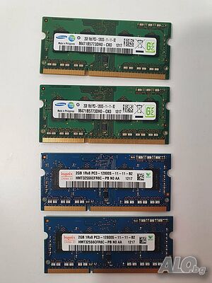 +Гаранция РАМ RAM памет DDR3 2GB памети за лаптоп