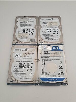 +Гаранция Твърд диск хард диск за лаптоп HDD 250GB 2.5” инча