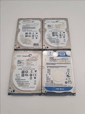 +Гаранция Твърд диск хард диск за лаптоп HDD 250GB 2.5” инча hard disk