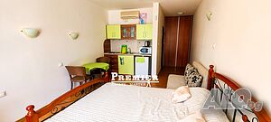 Уютно студио 43м² на 150м от плажа в Равда