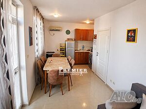 Просторен 2-стаен апартамент 72м² с морска гледка в Равда