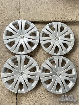4 броя оригинални тасове за Toyota Auris, Corolla, Corolla Verso, Avensis 16