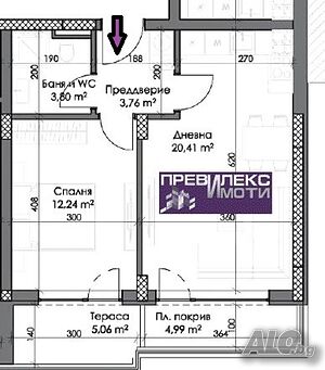 светъл източен апартамент
