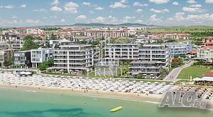Първа линия Море Тристаен апартамент 129 кв.м Тухла 2026 г. 2 етаж Непоследен | Апартаменти | Равда