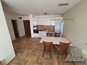 Двустаен апартамент под наем с паркомясто в нова сграда в Славейков, до хотел Мираж