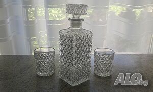 Кристален сервиз за уиски- нова цена от днес: -25%!!!
