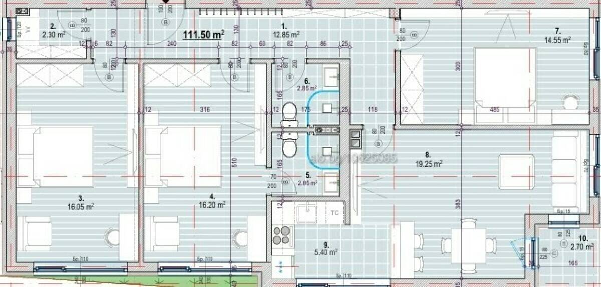 Продажба Многостаен гр. София - Карпузица 137m²