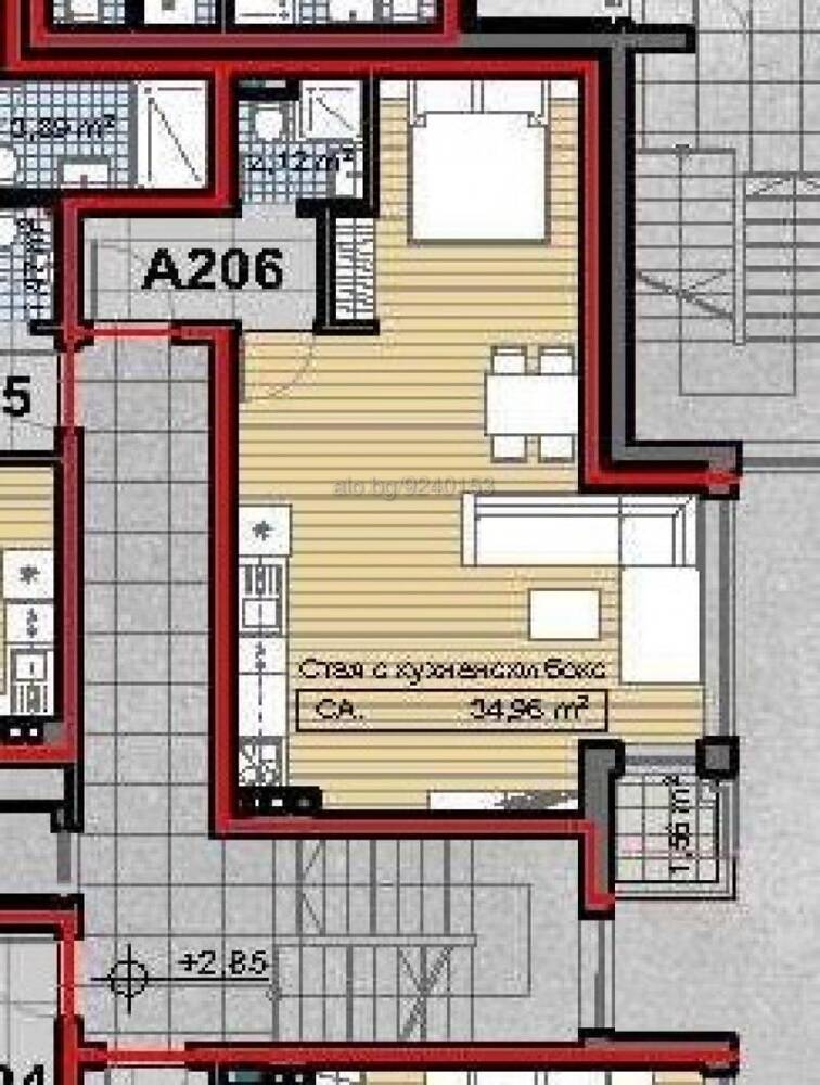 Продажба 1-стаен гр. София - Княжево 58m²