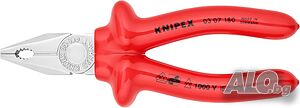 Knipex 1000 V, VDE, комбинирани клещи KN 03 07 180, Германия