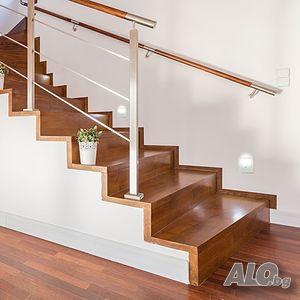 3W LED Сензорна лампа 4000K за стълби, коридор, спалня