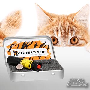 лазер за игра с коте, котки, Lasertiger