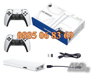 Безжична ретро конзола M15 Plus, 40 000+игри, GAME STICK, 2 джойстика
