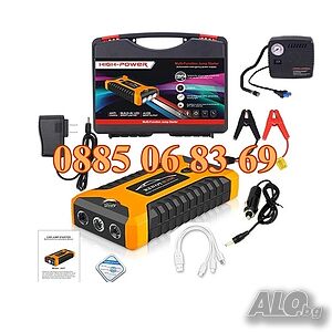 Стартерно устройство High Power Jump starter за кола и компресор