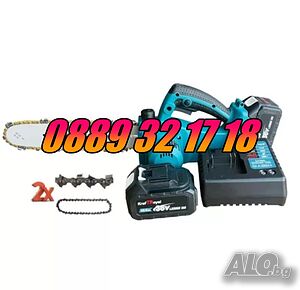 Акумулаторна мини резачка 36V 8Ah, акумулаторен трион, шина 30 см