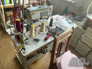 Покривна шевна машина биетарка Трииглена трииглова двойно покривна Kingtex FT6503-0-64M