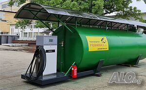 Колонка с цистерна за дизел нафта
