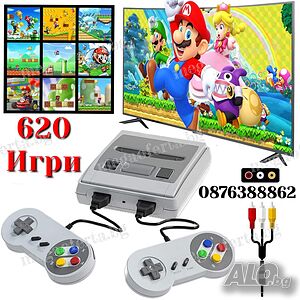 Телевизионна видео игра Nintendo 620 игри ТВ конзола Ретро Гейминг
